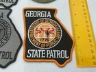 Georgia State Patrol  Collectable Patch Set Srt And Regular 4 Patches New
