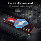 Jeyi M 2 2280 Ssd Heatsink  Graphene copper Foil  0 5mm Ultra-thin  1500w mk The