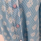 Vintage 70s Floral Matching Pantsuit Pants Suit Size Medium