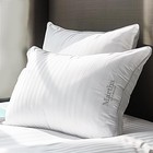  Hotel Collection Pillow 500 Thread Count Damask King Size Set Of 2 White