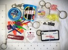 Collectible Keychains - Big Lot Of 100  - Mixed Assortment     Vintage To Modern