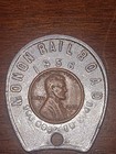 1956 Lincoln Cent Encased Monon Railroad Good Luck Token Coin Medal