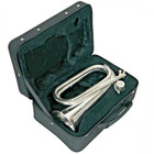 Professional Army Bugle Silver Plated Tunable Mouthpiece Scout Bugles Hard Case