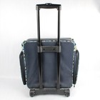 Rolling Transport Tote 20 X 18 In Sewing Machine Scrapbook Case Navy