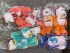 Vintage Limited Treasures 50 States Of America Coin Bears Lot Of 7 Soft Plush