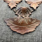 10-antique Architectural Salvage Wood Pediments 2handles hand Carved