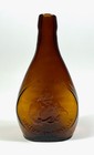 Vintage Clevenger Brothers Golden Rod Museum Editions Brown Glass Bottle