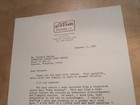 Will Eisner Typed And Signed Letter 1985