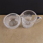 Waterford Crystal Archive Collection Creamer   Sugar Bowl