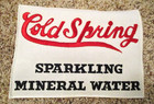 23 Nos Vintage Cold Spring Sparkling Mineral Water Unsewn 8  X 6  Cloth Patches