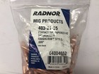 Radnor 64004652  035  Tregaskiss Tough Lock Style Contact Tip  qty 100 