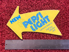 Vintage Original Pepsi Light Lemon Promotional Sticker Decal New Unused 1975 Nos