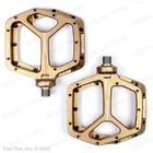 Race Face Atlas Kashmoney Gold Pedals Studded Platform Aluminum Mtb Bike Pedals