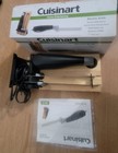 Cuisinart Cek-40 Electric Knife 2 Stainless Blades Butcher Block Stand