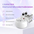Unoisetion 3 In 1 Diamond Microdermabrasion Machine For Facial Peeling Skin Care