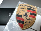Oem Porsche Color Crest Sew-on Badge Cloth Emblem 2x2 5 Wap-107-067-14 Genuine