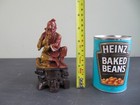 Vintage Chinese Carved Hardstone Figure Carving Of A Fisherman With Fish