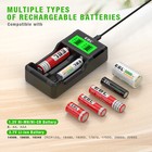 Ebl Battery Charger For 1 2v Ni-mh Ni-cd Rechargeable C Aa Aaa 14500 Batteries