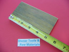 1 4  X 2  C360 Brass Flat Bar 5  Long Solid  250  Plate Mill Stock H02