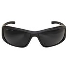 Edge Eyewear Txb236 Brazeau  Safety Glasses  Anti-scratch  Gray Lens  Black
