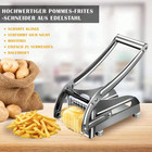 Stainless Steel French Fry Heavy Duty Cutter Tool With Suction Feet For Potatoes