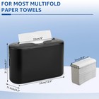 Countertop Paper Towel Holder Commercial Dispenser Multifold Trifold Z-fold