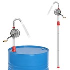  Aluminum Drum Rotary Hand Pump  Barrel Pump Hand Crank Oil Gas Barrel Drum 
