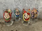 Hardees 1985 Alvin Simon Theodore Chipettes The Chipmunks Glasses Set Of 4 Vtg