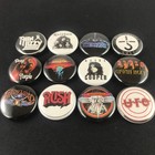 Hard Rock 1  Button Pin Set Classic Rock N Roll Heavy Metal Deep Purple Rainbow
