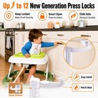 Baby Proofing Kit  60-piece Set With Cabinet Locks   Outlet Covers