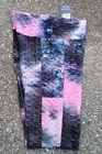 Women Leggings Workout Tie Dye Anti-cellulite Ruched Gym Sport Nwt s
