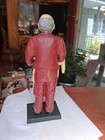 Connoisseur Statue - Old Man Butler Server Cast Iron 12 -  2957 