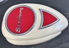 Vintage Seeburg Teardrop Jukebox Speaker Box 17in - No Speaker  Box Only