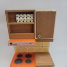 Vintage Lundby Wood   Plastic Kitchen Dollhouse Furniture- No Drawers