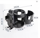 3-in-1 Baby Stroller Cup   Phone Holder 360   Rotatable Non-slip Accessory