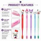 Sanrio Character Figure Toothbrush 5pcs Set Soft Bristles Kids Toothbrush Korea