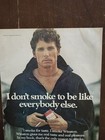 1975 Winston Cigarettes Vintage Full Page Color Magazine Ad Nice Image 
