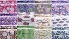 100 Assorted Block Print Pre Cut Charm Pack 10  Squares 100  Cotton Fabric Quilt