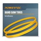 Powertec 71725 Band Saw Tires  14 Inch Dia By 1 Inch Wide Bandsaw Urethane