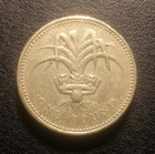 1990 Great Britain One Pound Coin