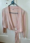 Bloch Kids Pink Cardigan Dance Wear Size Chm Great Condition