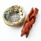 White Sage Smudge Kit - Palo Santo Stick  Abalone   Stand - Smudging Cleanse Set