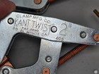 Set Of 2 Kant Twist No  405 2in  Clamps Made In Usa 2  Exc 