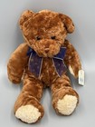 Vintage Princess Soft Toys Brown Oxford Teddy Bear Plush 15    Stuffed Animal 