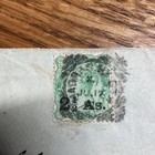 1891 India Stamp Queen Victoria And Envelope