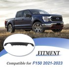 Matte Black Front Bumper Skid Plate Lower Valance For F150 2021 2022 2023