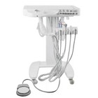 Portable 4h Mobile Dental Delivery Unit System Cart Treatment Work Compressor