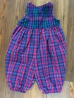 Vintage Baby Bgosh Oshkosh Girls Romper Usa Made  3-6 Months 