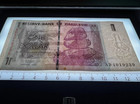 Zimbabwe 10 Banknotes Set 1 10 50 100 1000 Million Billion Dollars Paper Money