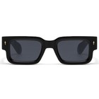 Men   s Bold Square Sunglasses Thick Frame Retro Rectangular Hip Hop Fashion Uv400